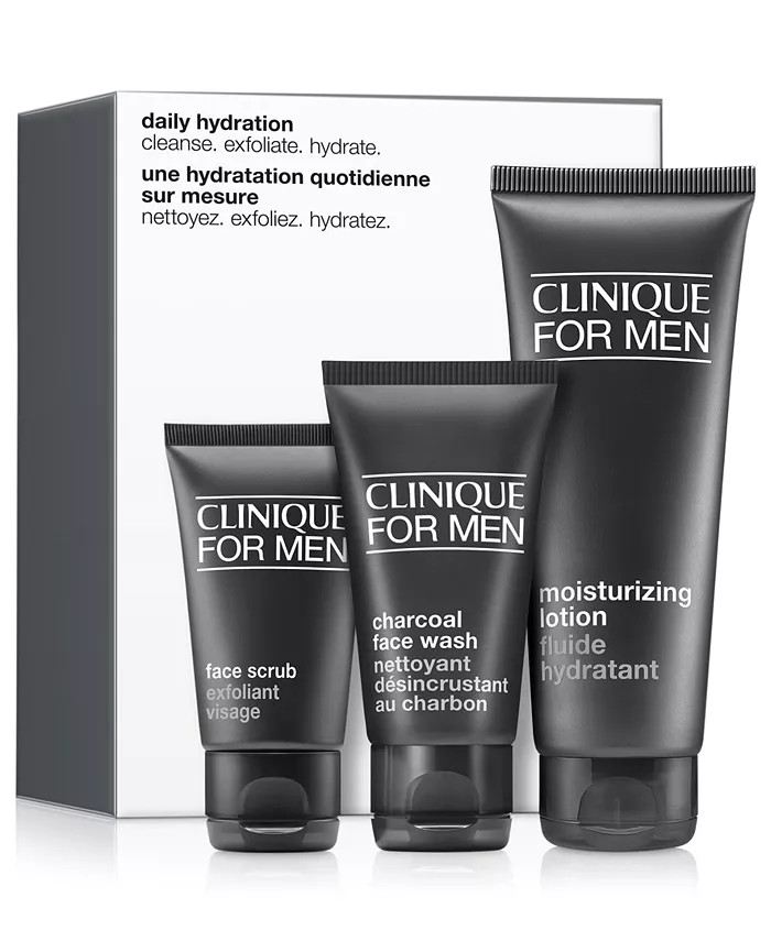 3-Pc. Daily Hydration Skincare Set For Men | Macy's