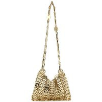 Paco Rabanne Gold Metal 1969 Nano Shoulder Bag | Balardi (US & Canada)