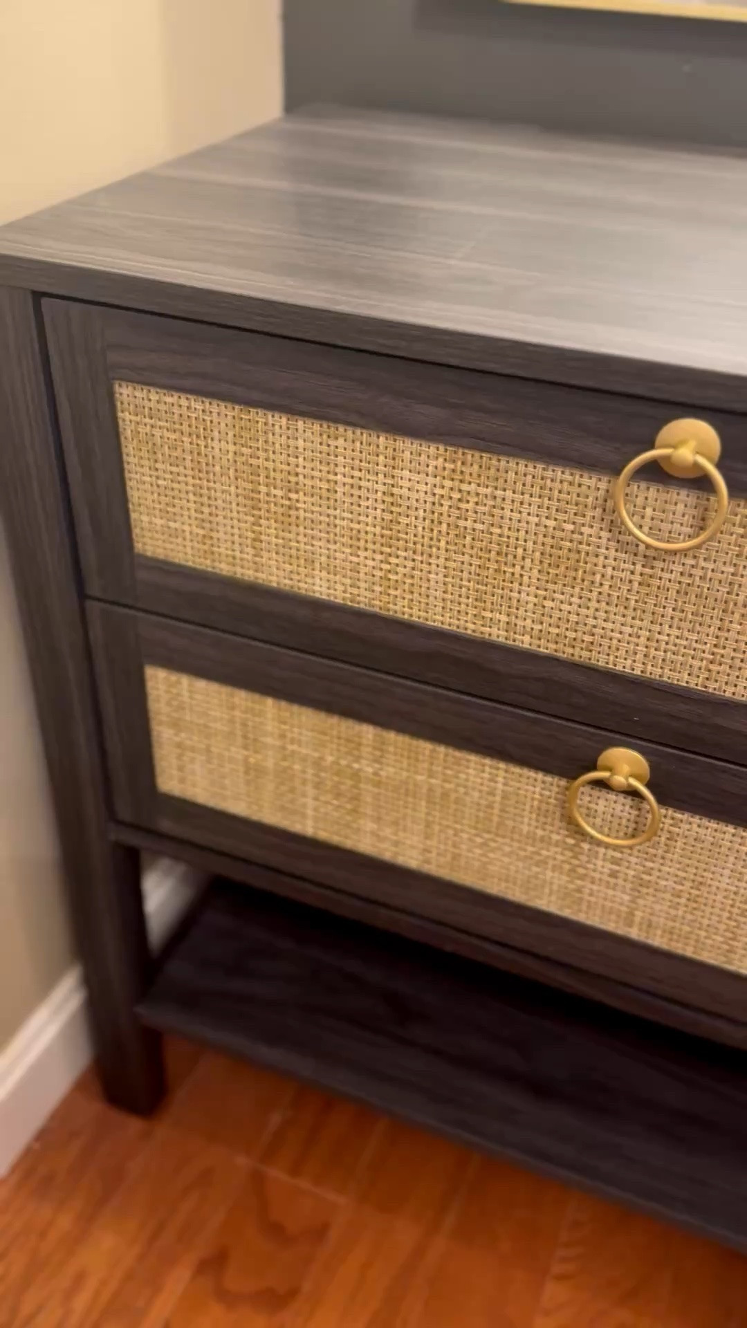 Just like the picture! These nightstands are gorgeous, they are a great size and the price is too good!

#LTKHome #LTKSaleAlert