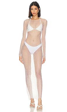 Beach Bunny Champagne Nights Mesh Dress in White from Revolve.com | Revolve Clothing (Global)