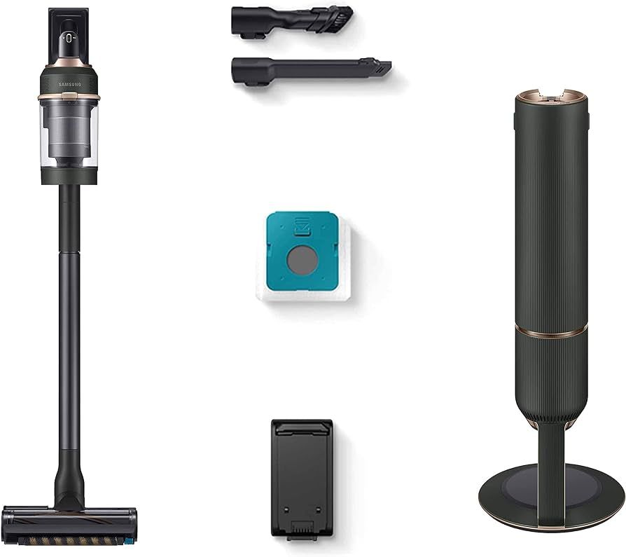 Samsung Bespoke Jet Cordless Stick Vacuum Cleaner w/Clean Station, Multi Surface Brushroll, Power... | Amazon (US)