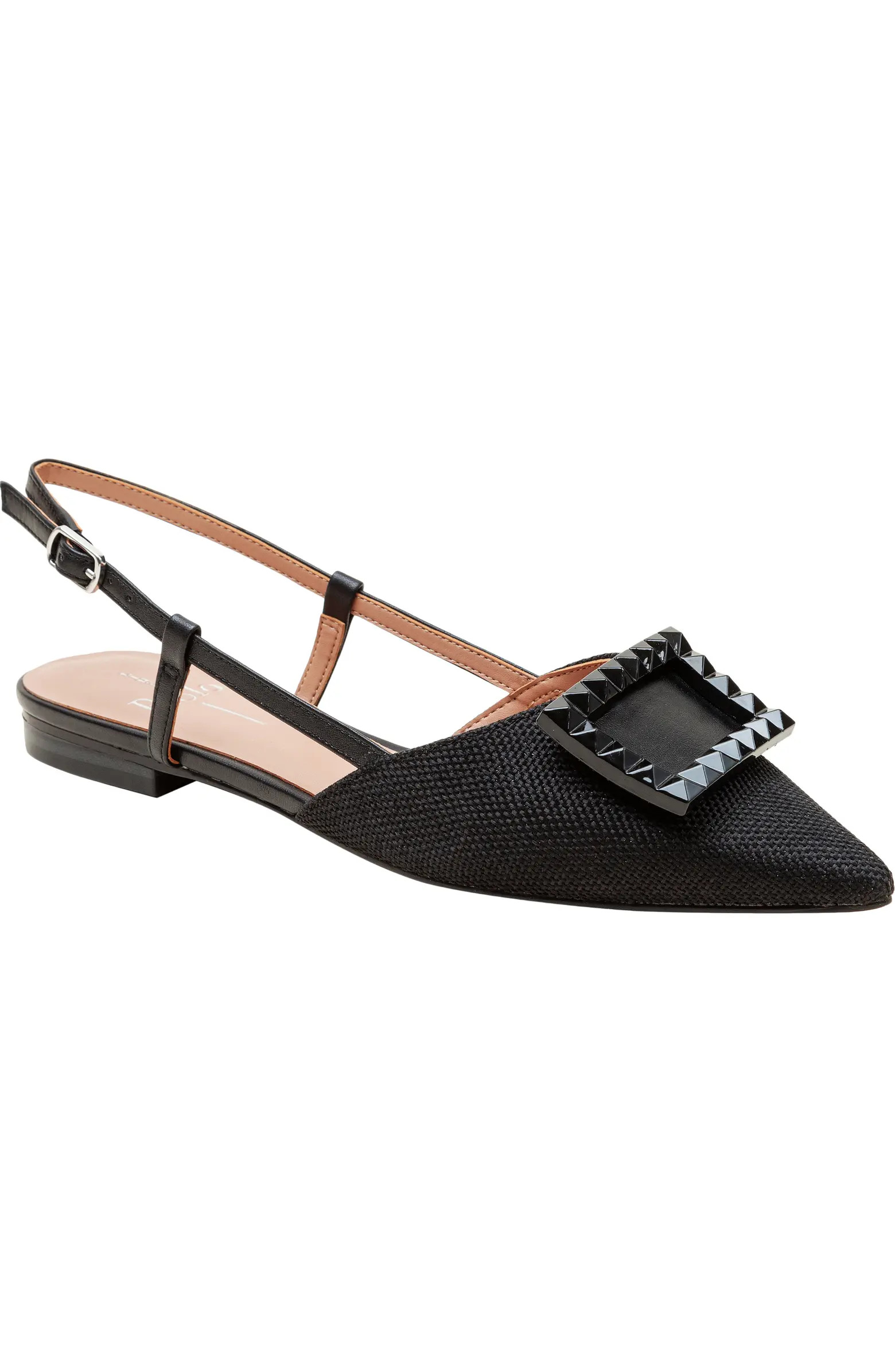 Carmen Slingback Pointed Toe Flat (Women) | Nordstrom