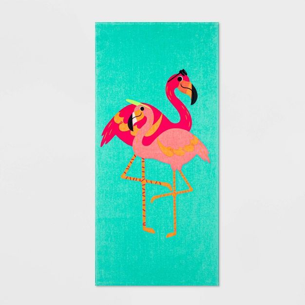 Flamingo Travel Size Beach Towel - Sun Squad™ | Target