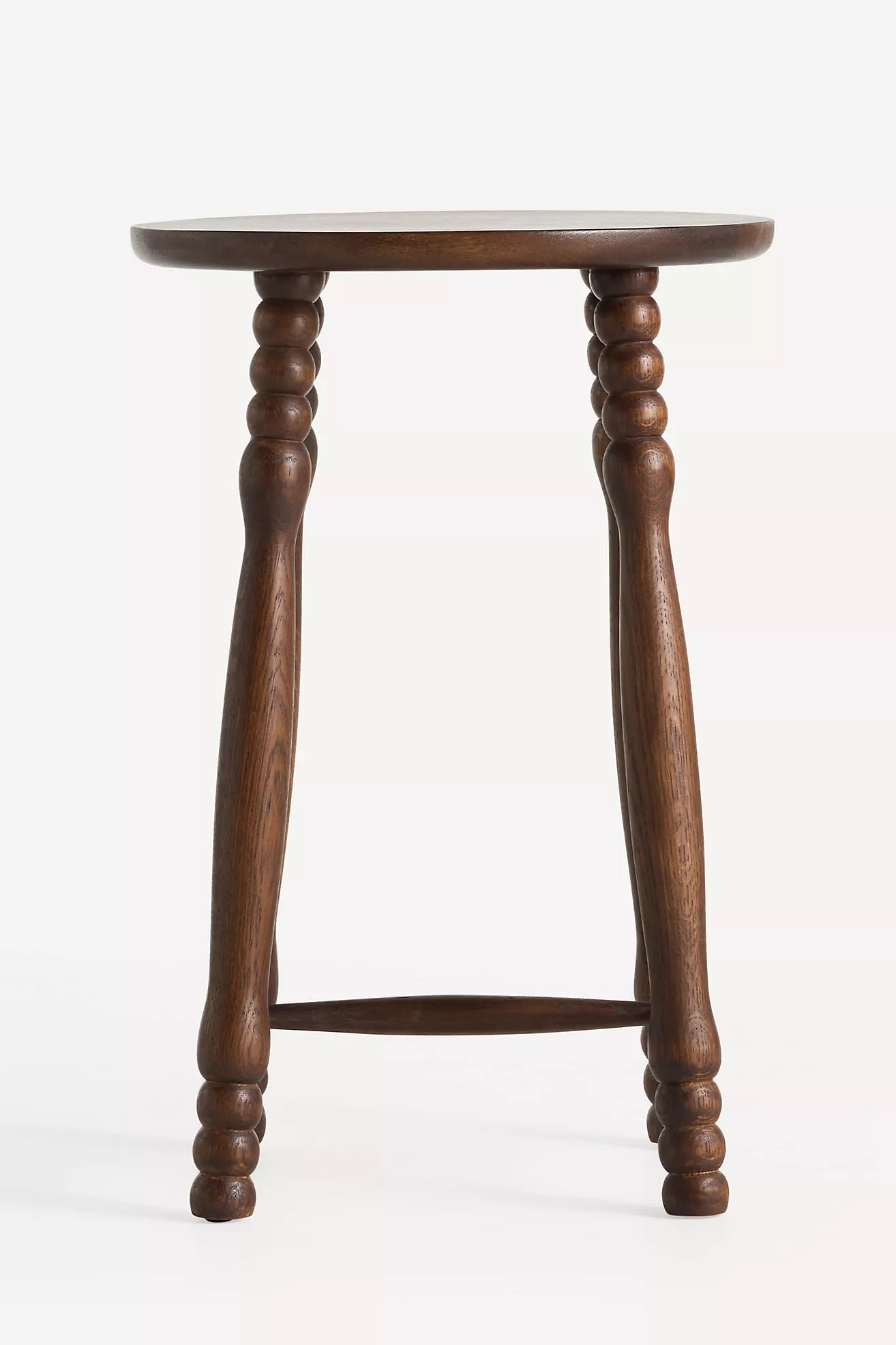 Pierre Turned Wood Counter Stool | Anthropologie (US)