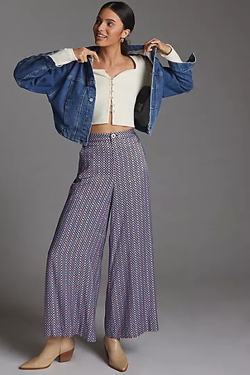 Maeve Wide-Leg Pants | Anthropologie (US)