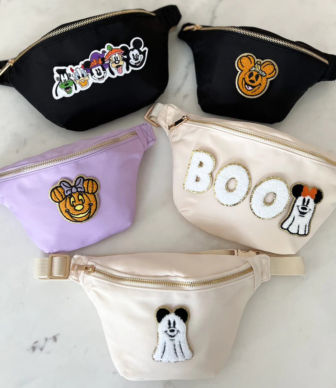 Disney Inspired Halloween Fanny Packs // Customizable // LARGE - Etsy | Etsy (US)