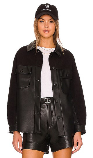 Tonya Jacket in Black | Revolve Clothing (Global)