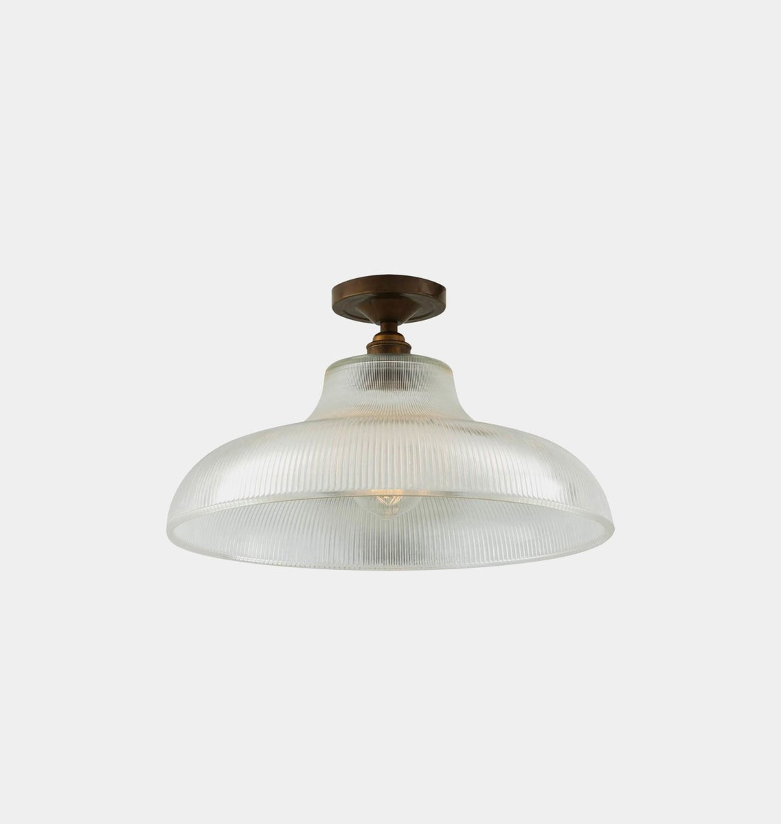 Mono Holophane Flush Mount | Amber Interiors