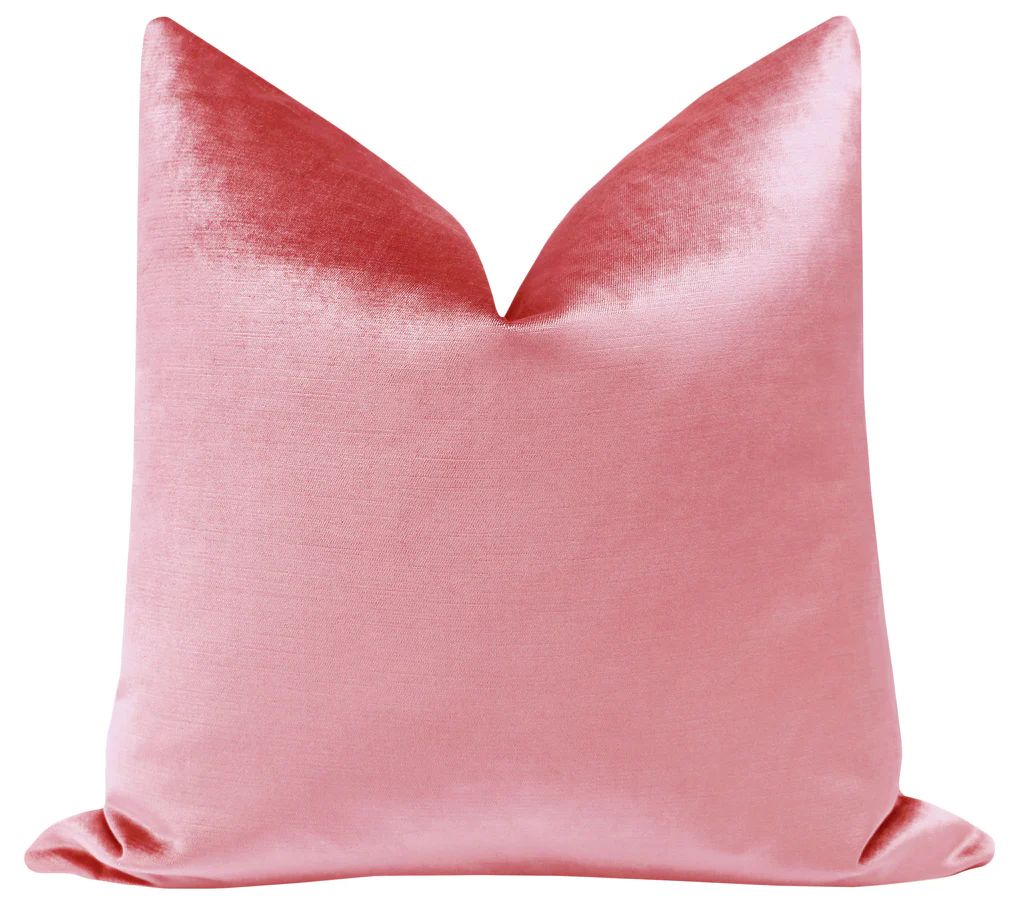 Faux Silk Velvet // Rose Pink | LITTLE DESIGN COMPANY