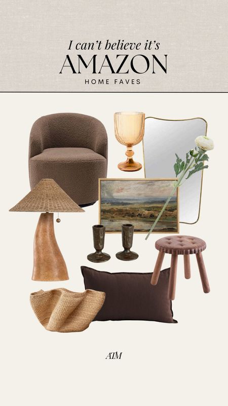 Amazon Home finds + faves!

amazon home finds, amazon home favorites, amazon home deals, amazon furniture, glassware, faux stems, mirror, stool vintage look, candle holders, lamp, rattan bowl, wicker lamp

#LTKhome