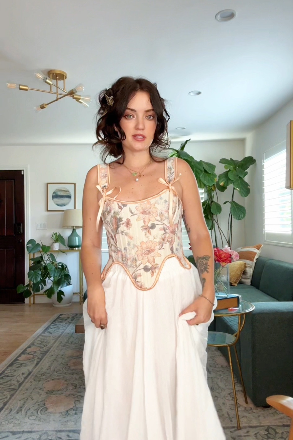 Skirt dupe! $24 #dupe #outfit