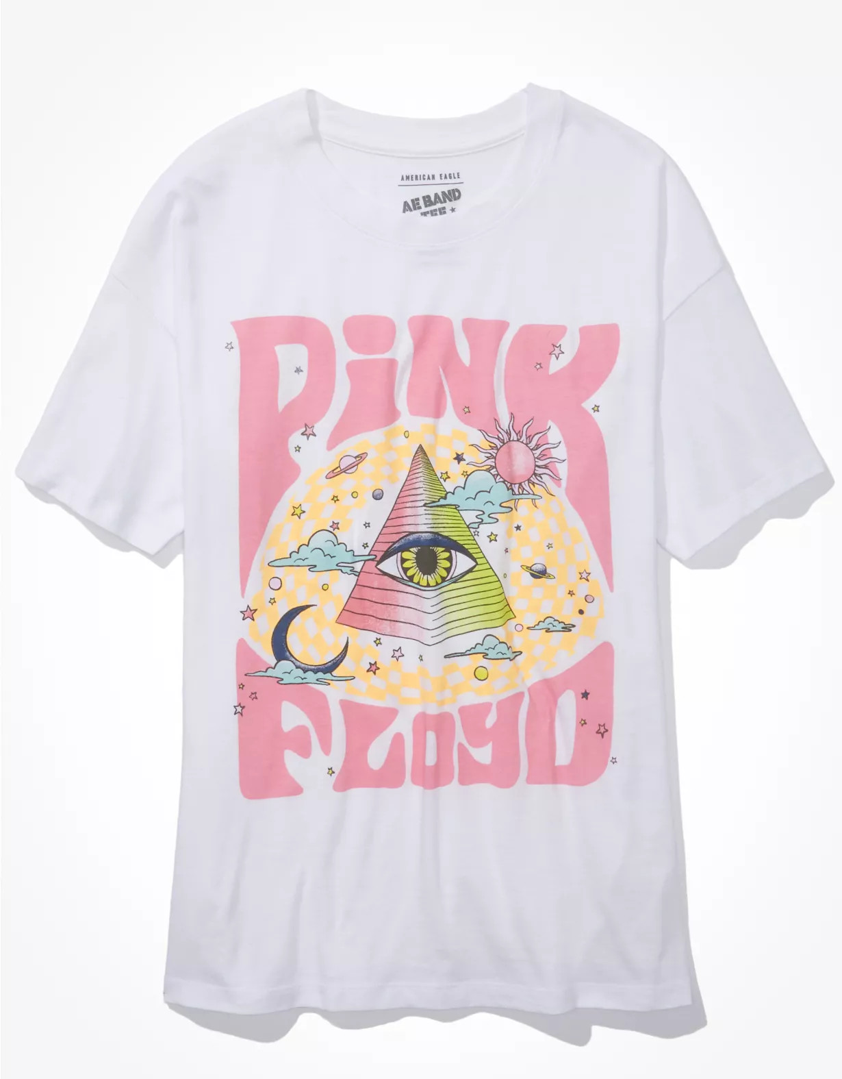 AE Oversized Pink Floyd Graphic Tee | American Eagle Outfitters (US & CA)