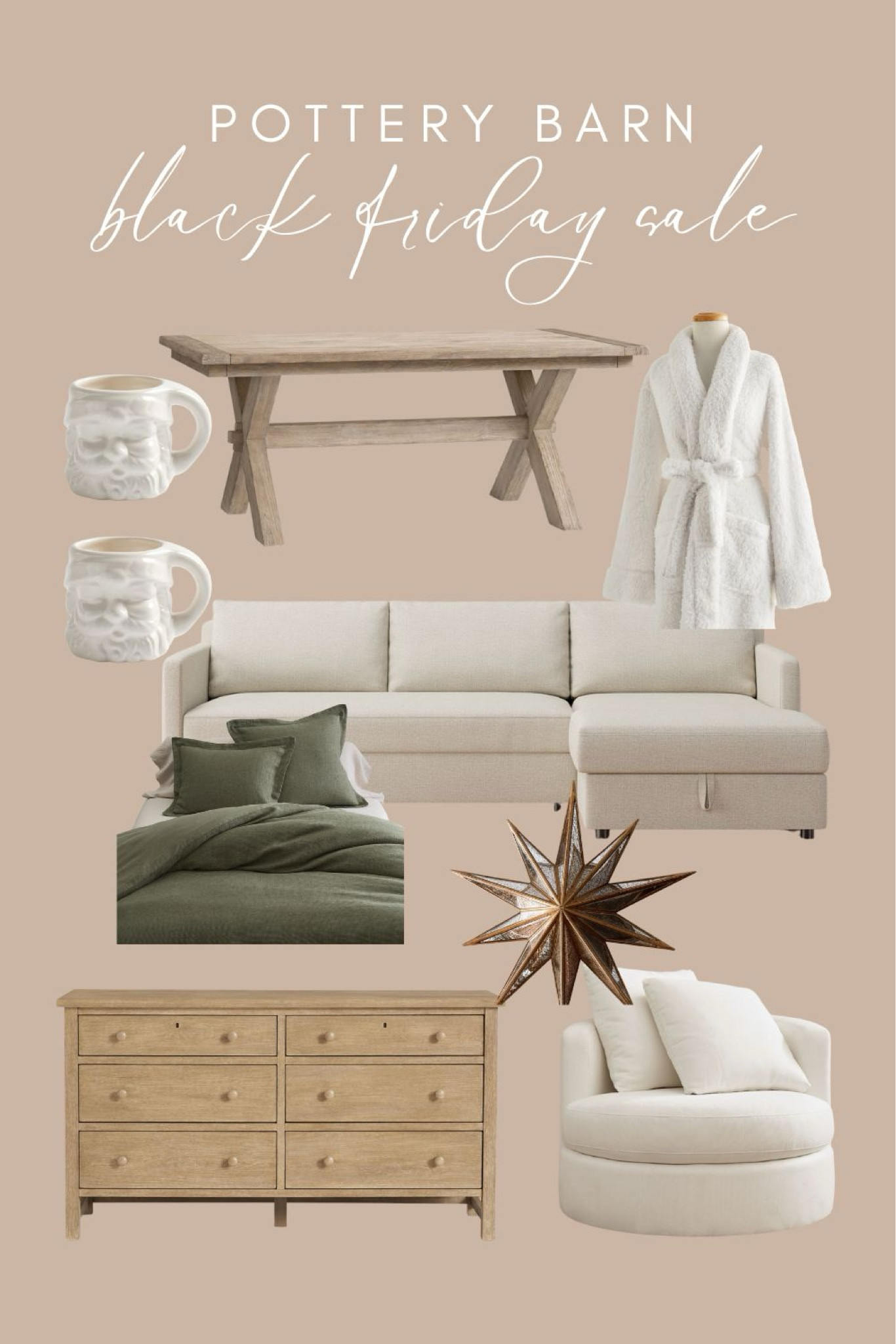 Pottery Barn Black Friday sale! #livingroom #blackfriday #chair #bedding #diningtable#holiday