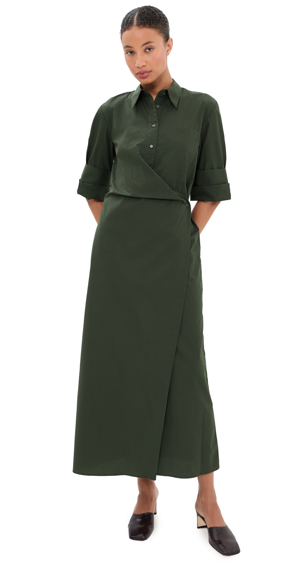 TWP New Earl Dress Rosin M | Shopbop
