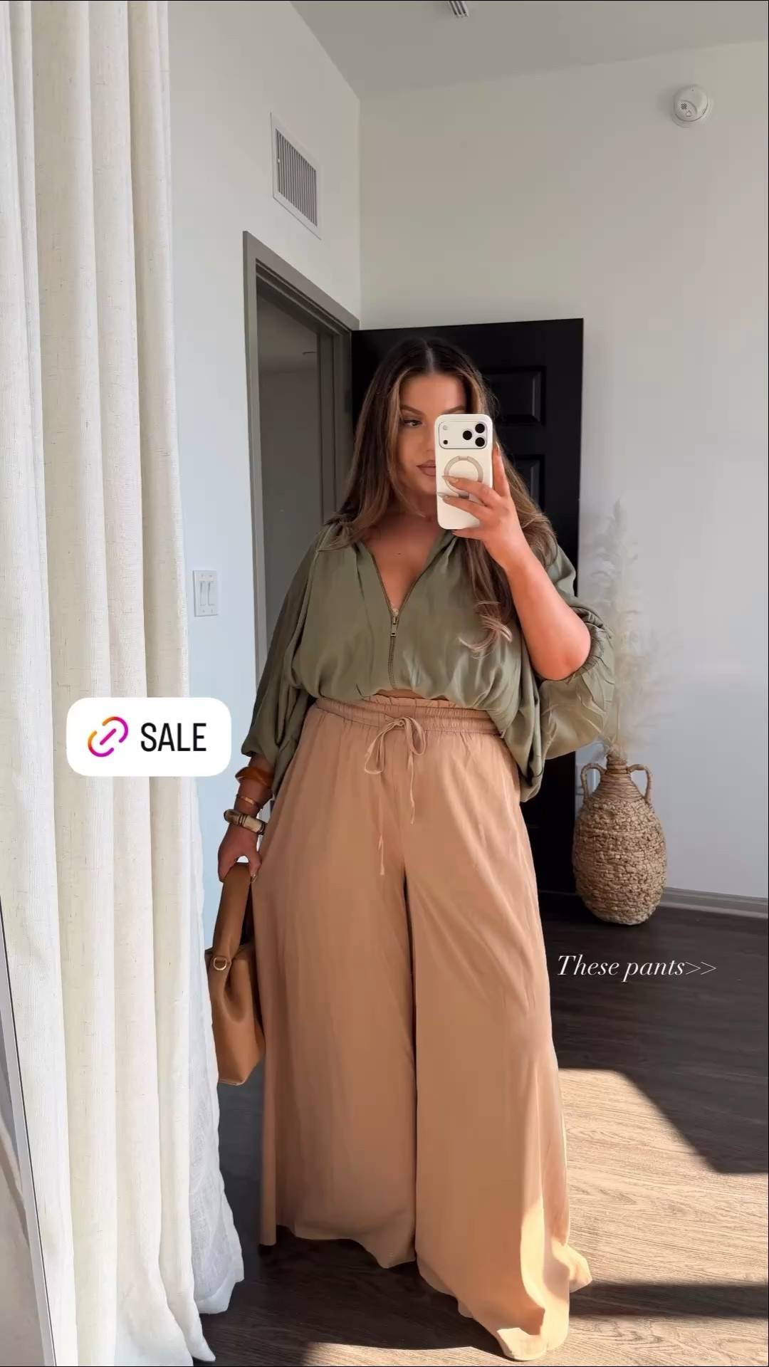 Wearing a L in the pants (TTS, stretchy waistband), and a L in the jacket/top (tucked into my bra)... Also linked accessories and undergarments

#LTKMidsize