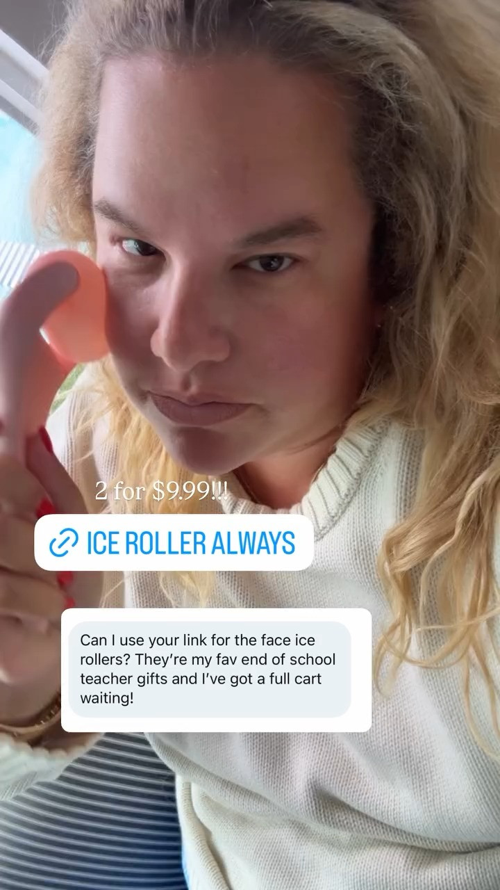 Ice roller always! Get 2 for $9

#LTKBeauty
