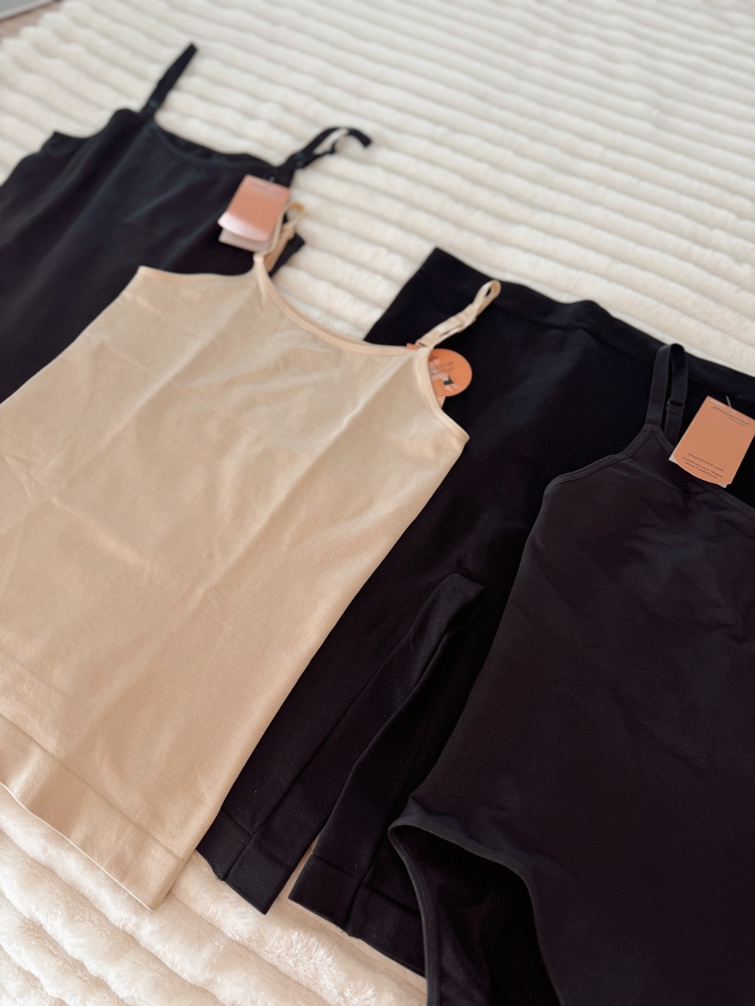 Okay but why is this @Shapermint  shapewear THIS good for the price?! 🤍 This shapewear hugs you in all the right places and is so versatile for support in your chest, stomach, thighs & whole torso! 
I’ll be wearing this under all my spring dresses🙌🏼

#ad spanx shapewear affordable finds shapewear under dresses smoothing shorts cami layering basics spring outfits essentials shapewear bodysuit shapewear shorts shapewear tank shapewear cami 

#LTKootd #LTKmomlife #LTKgrwm