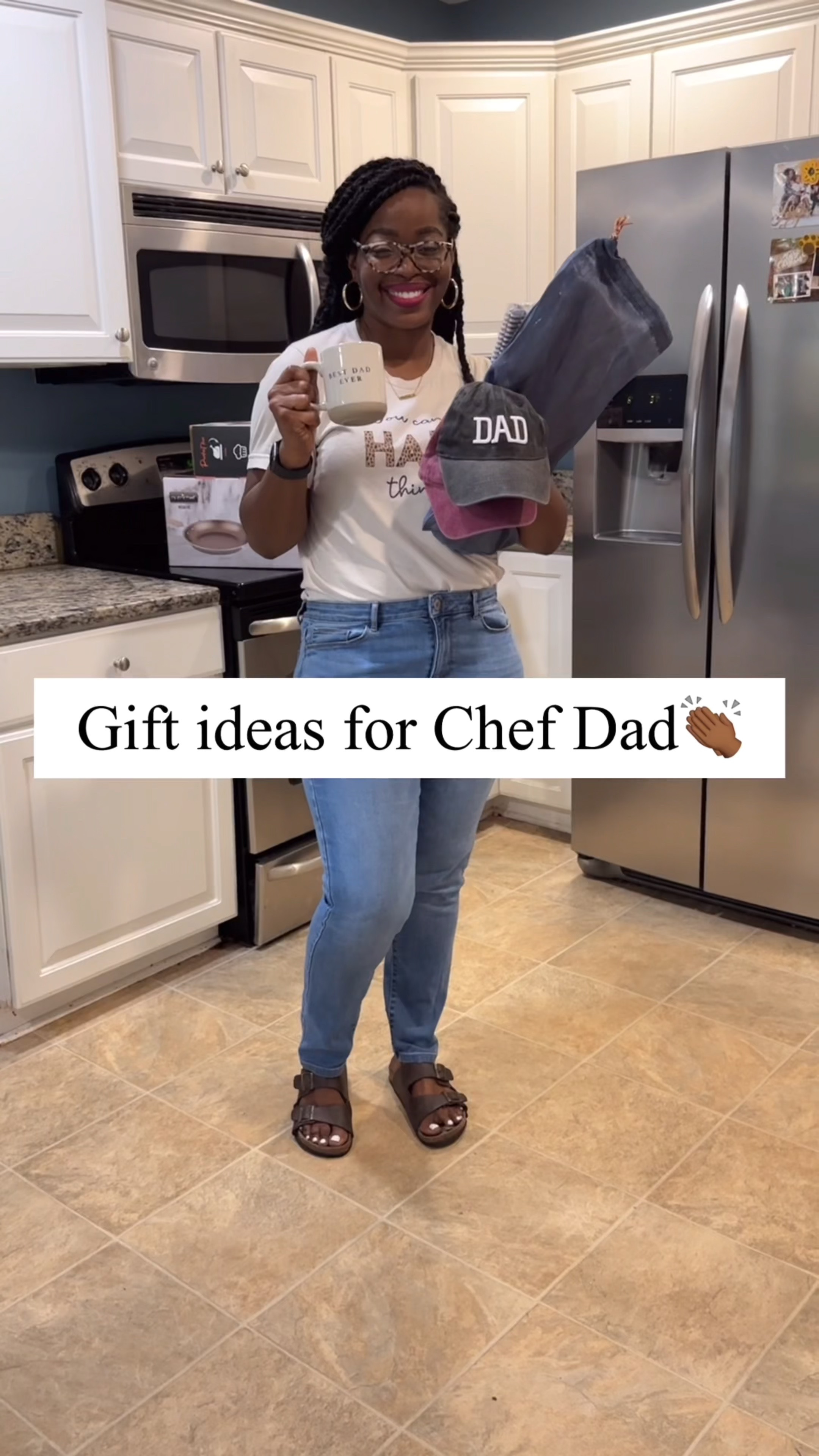 Gift ideas for #chef dad!! 👏🏾 This year we got the apron, cookware, briefcase, dad hat and best dad ever cup to celebrate my husband!! #fathersdaygift #giftsfordad

#LTKSeasonal #LTKfamily #LTKGiftGuide