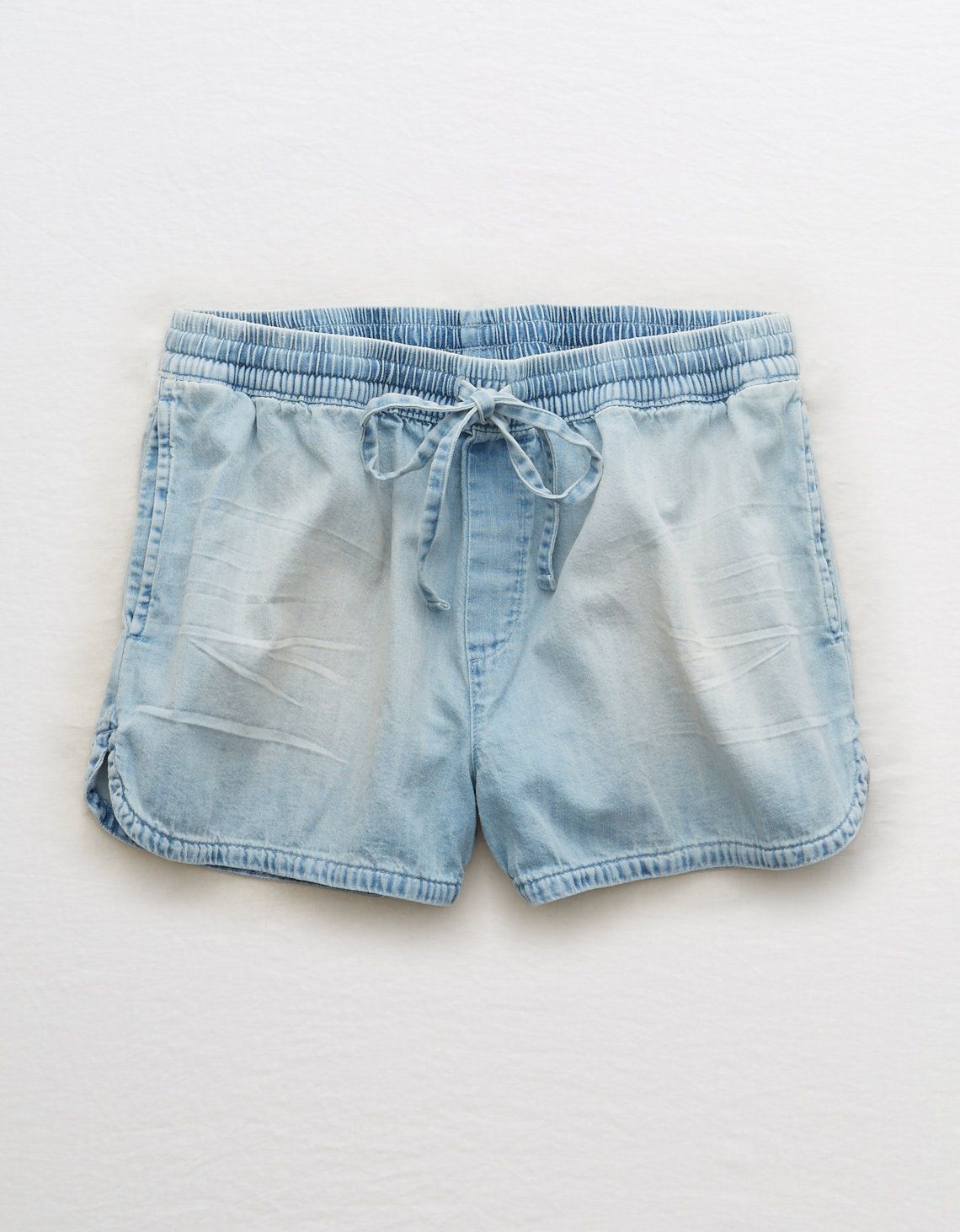 Aerie Chambray Short, Light Blue | American Eagle Outfitters (US & CA)