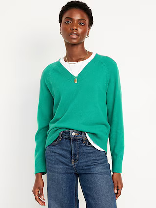 SoSoft Loose V-Neck Sweater | Old Navy (US)