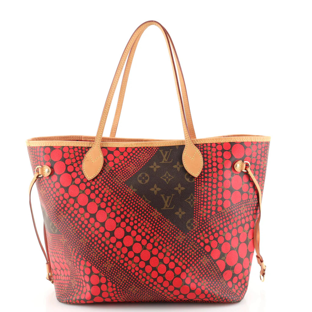 Neverfull Tote Limited Edition Kusama Waves Monogram Canvas MM | Rebag