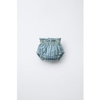 Zara - Gingham Underwear - Kids - Greenish - Kids | Zara US