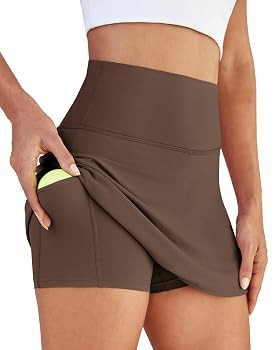 Womens Skort Tennis Skirt with Pocket Shorts Mini Golf Skirts High Waisted Athletic Skorts Summer... | Amazon (US)