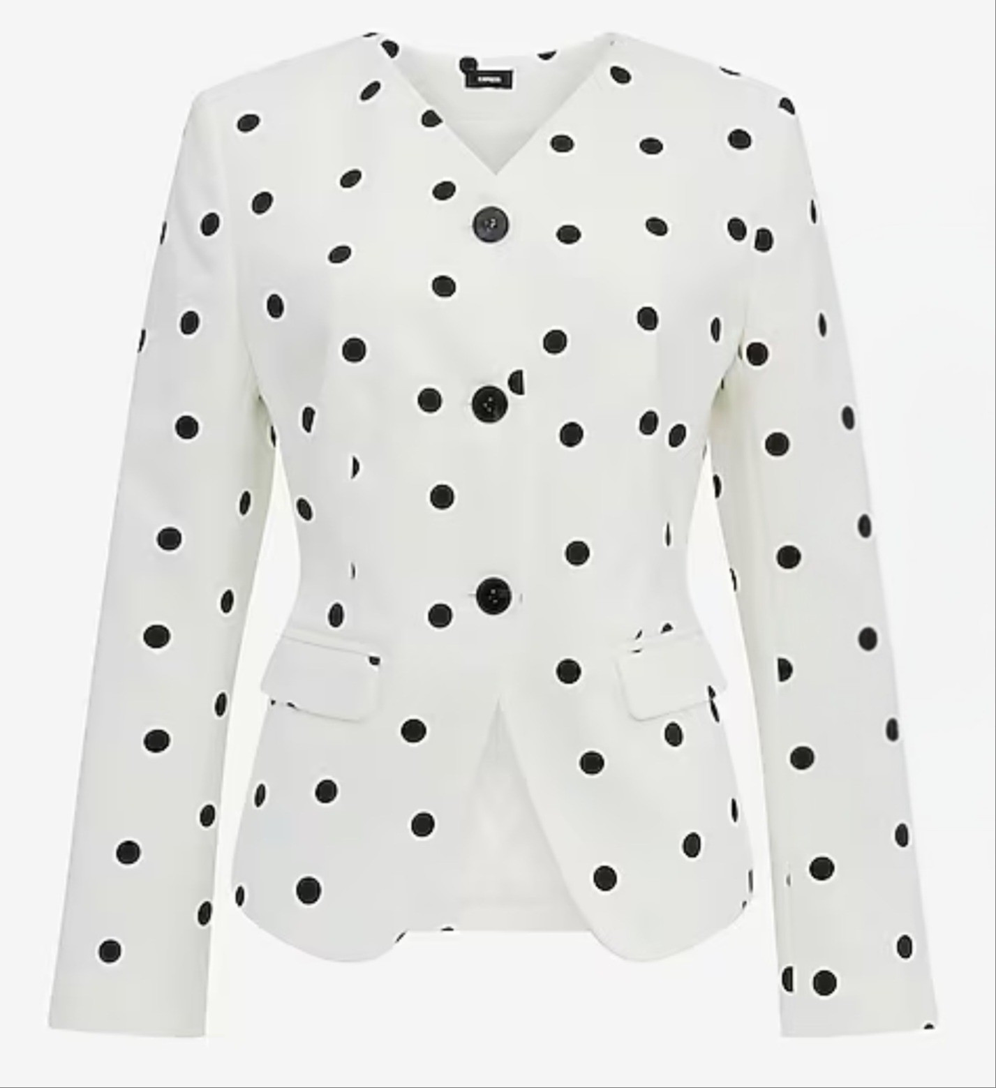 Poka dot blazer 

#LTKU