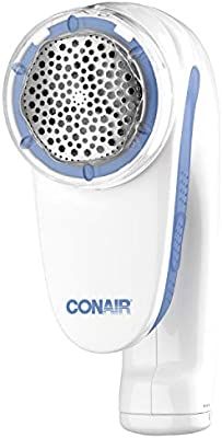 Conair Battery Operated Fabric Defuzzer/Shaver, White, Regular | Amazon (US)