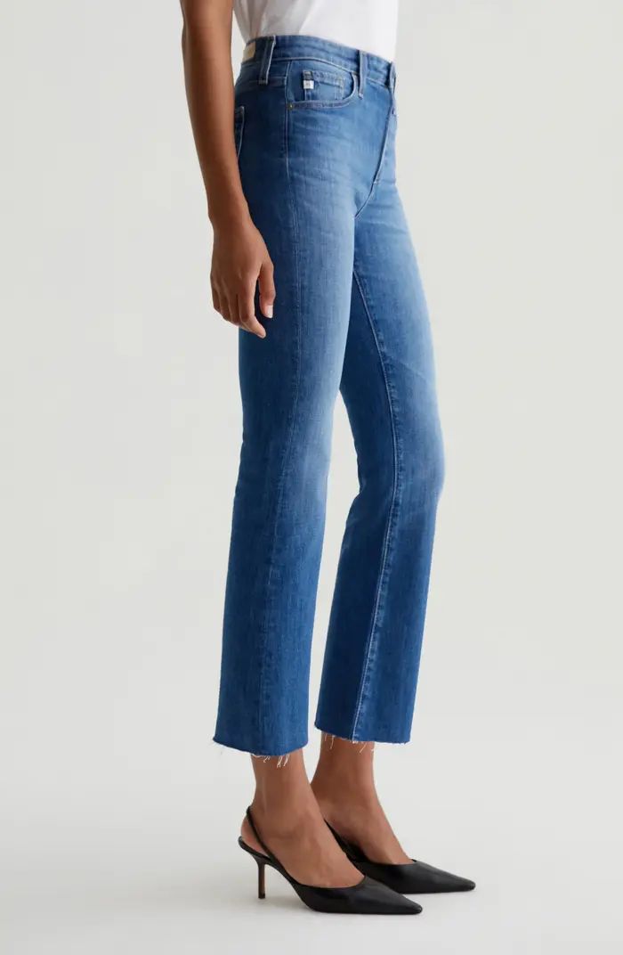 Farrah Raw Hem Crop Bootcut Jeans | Nordstrom