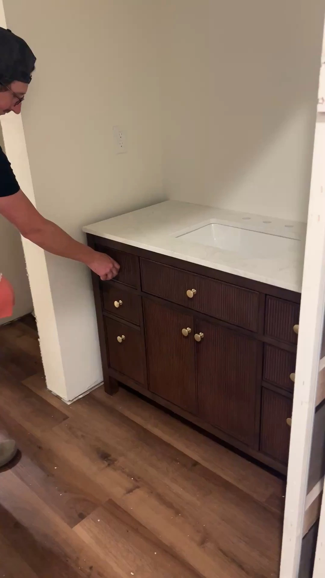 Bathroom vanity we bought for the new home on major sale for Labor Day!

#LTKHome #LTKSeasonal #LTKmomlife