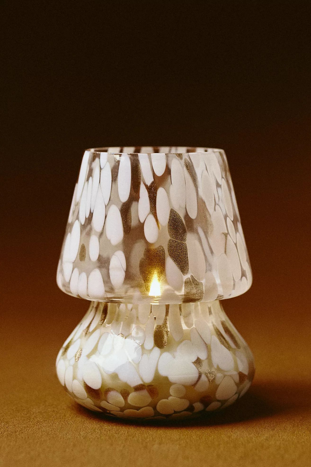 Cheena Fruity Vanilla & Dark Plum Mushroom Lamp Candle | Anthropologie (US)