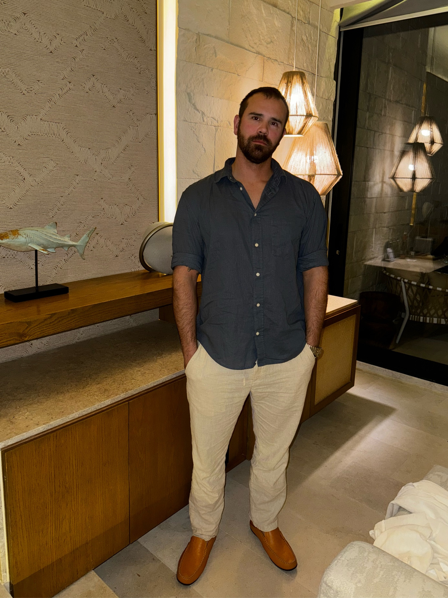 Men’s resort fashion! True to size, the top is a relaxed fit! 

#LTKtravel #LTKstyletip #LTKworkwear