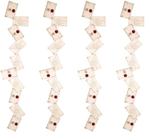 CON*QUEST Journals Harry Potter Official Floating Hogwarts Acceptance Letter Decoration, 40 Lette... | Amazon (US)