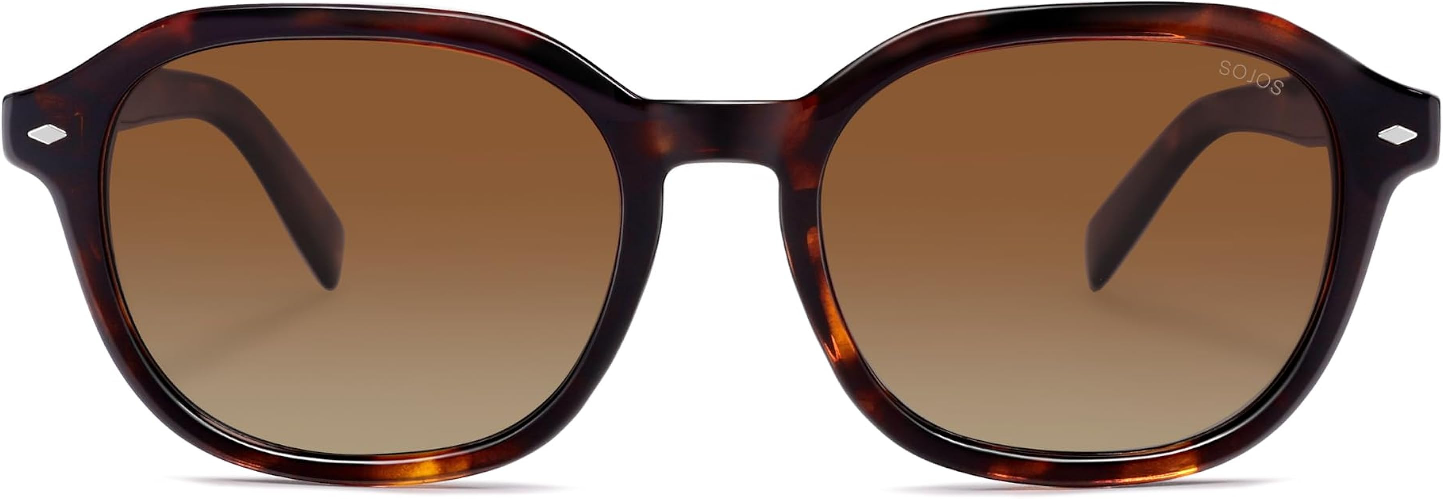 SOJOS Trendy Square Polarized Sunglasses for Women Men, Retro Vintage UV Protection Womens Mens S... | Amazon (US)
