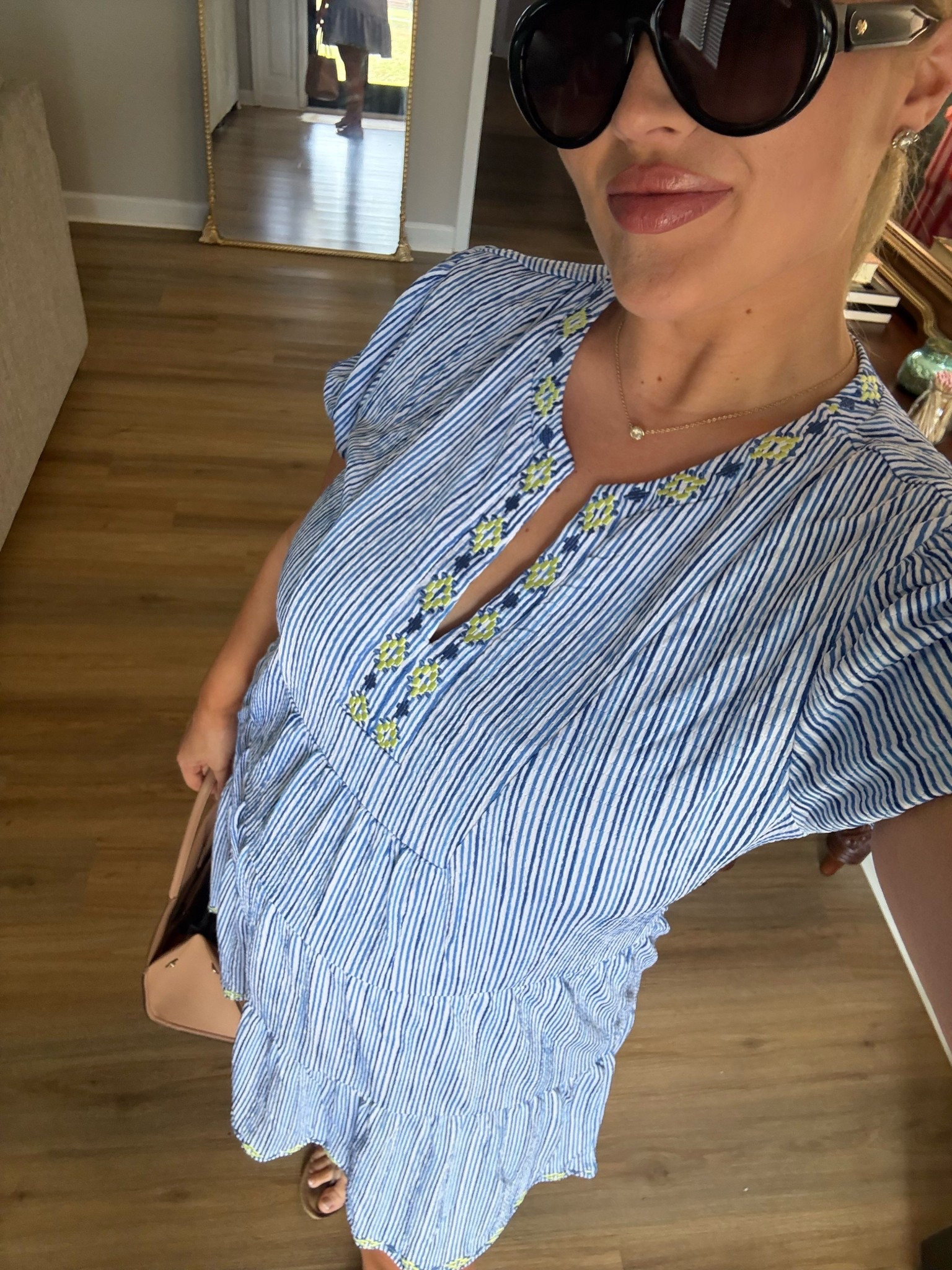 Wearing the XL- 26 weeks pregnant!

#LTKMidsize #LTKselfcare #LTKBump