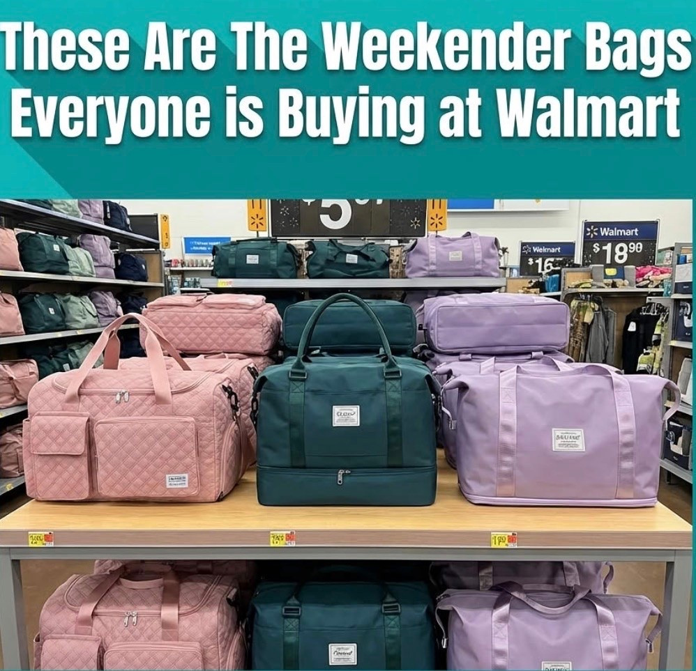 LINK: https://walmrt.us/4e772ye

Weekender bags
Walmart bags
Bags under $20
Walmart accessories