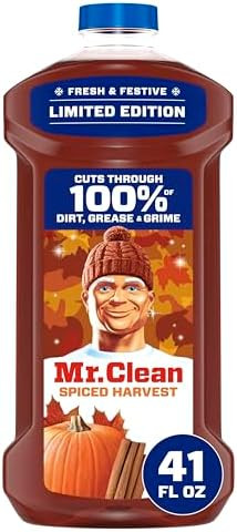 Mr. Clean All Purpose Cleaner, Cleaning Liquid, Spiced Harvest, 41oz | Amazon (US)
