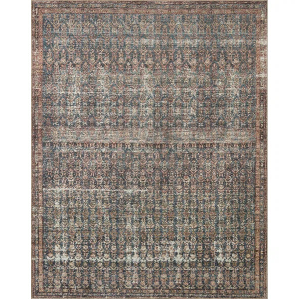 Amber Lewis x Loloi Billie Ocean / Brick Area Rug | Wayfair North America