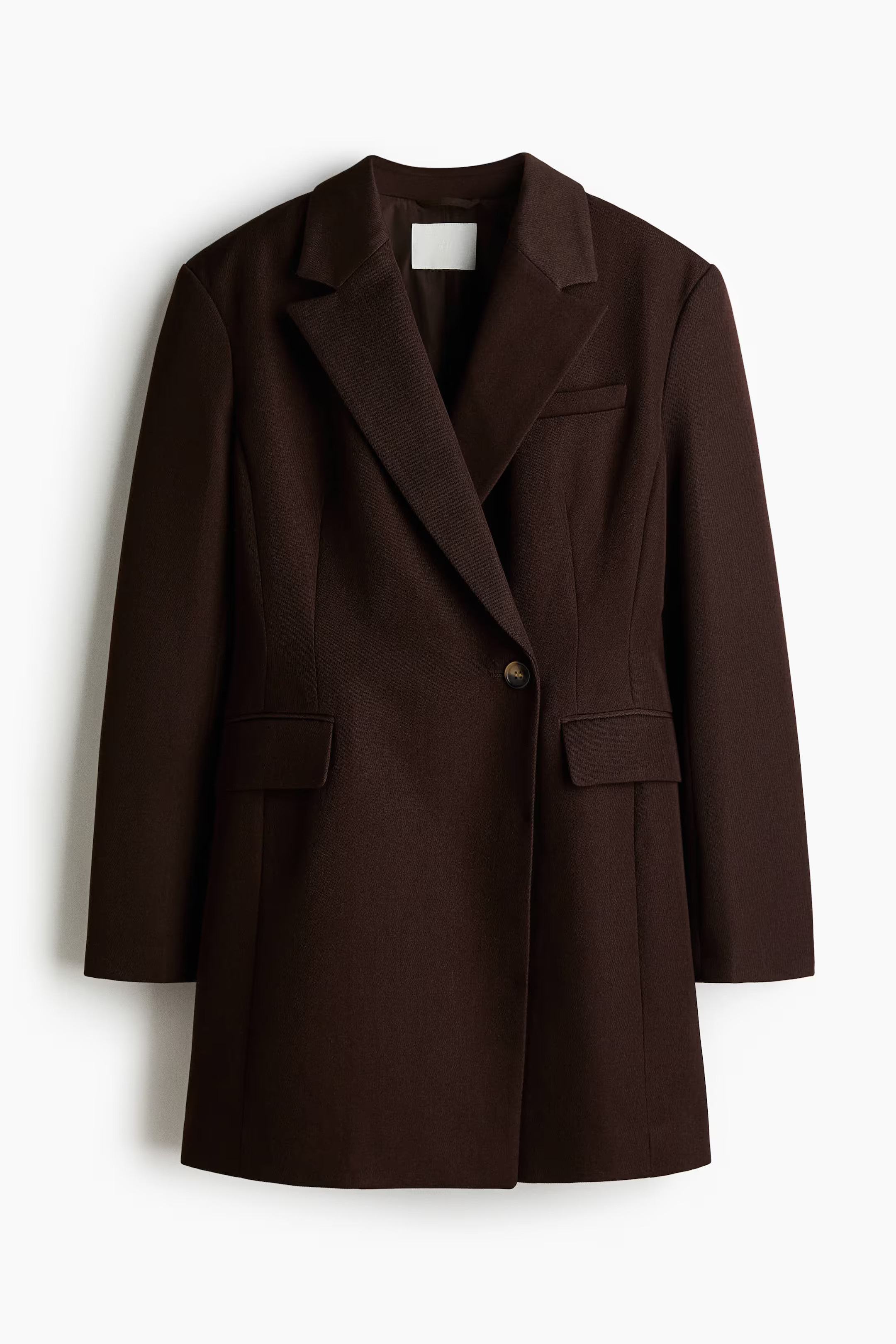 Double-Breasted Jacket Dress - Black - Ladies | H&M US | H&M (US + CA)