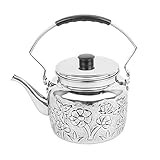 Old Dutch International Butterfly Embossed tea kettle stovetop, 2 quart, gray metal | Amazon (US)