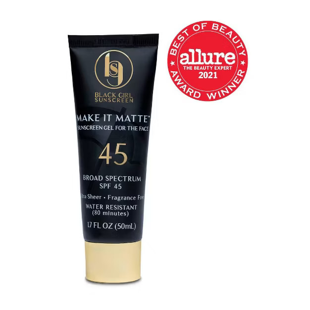Black Girl Sunscreen Make It Matte Sunscreen - SPF 45 - 1.7 fl oz | Target