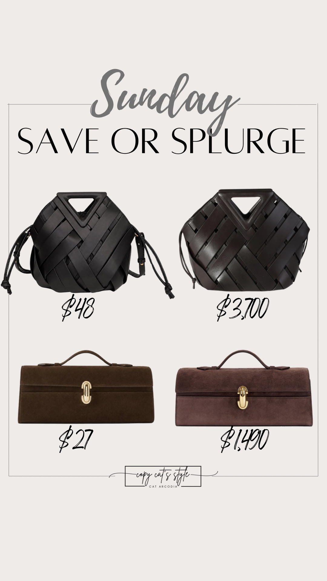 Save or splurge on designer hand bags. The look for less, Amazon bags, fall bags

#LTKOver40 #LTKSaleAlert