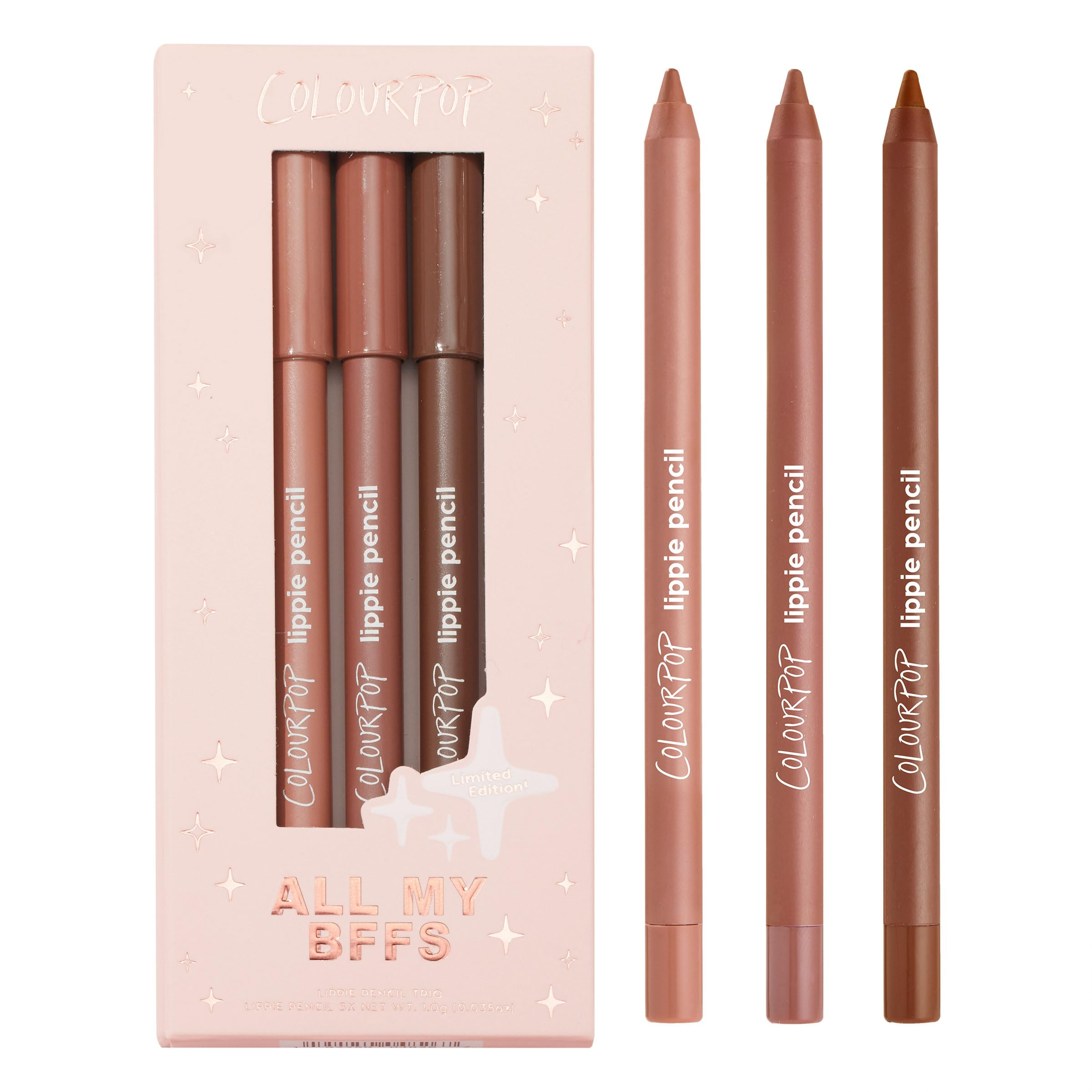 ColourPop All My BFFs Lippie Pencil Trio (3 Count) | Amazon (US)