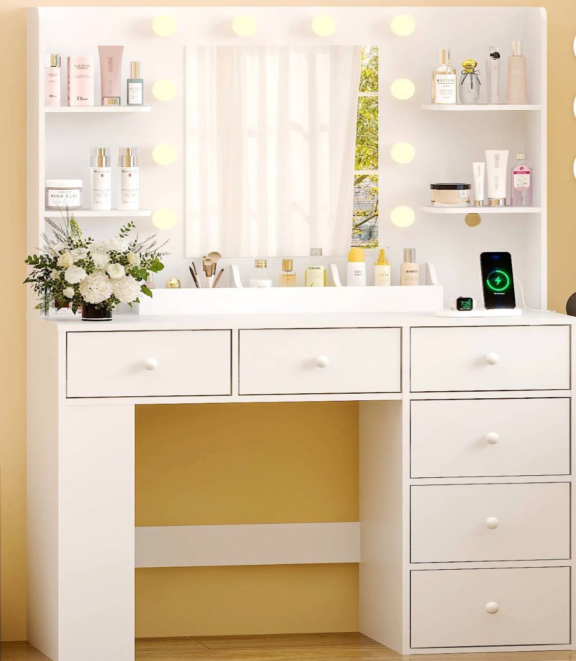 This would make a great gift! Vanity with tons of storage!

Walmart, Walmart finds, vanity, girls room decor, holiday gifts, tween, wishlistt

#LTKKids #LTKGiftGuide #LTKBeauty