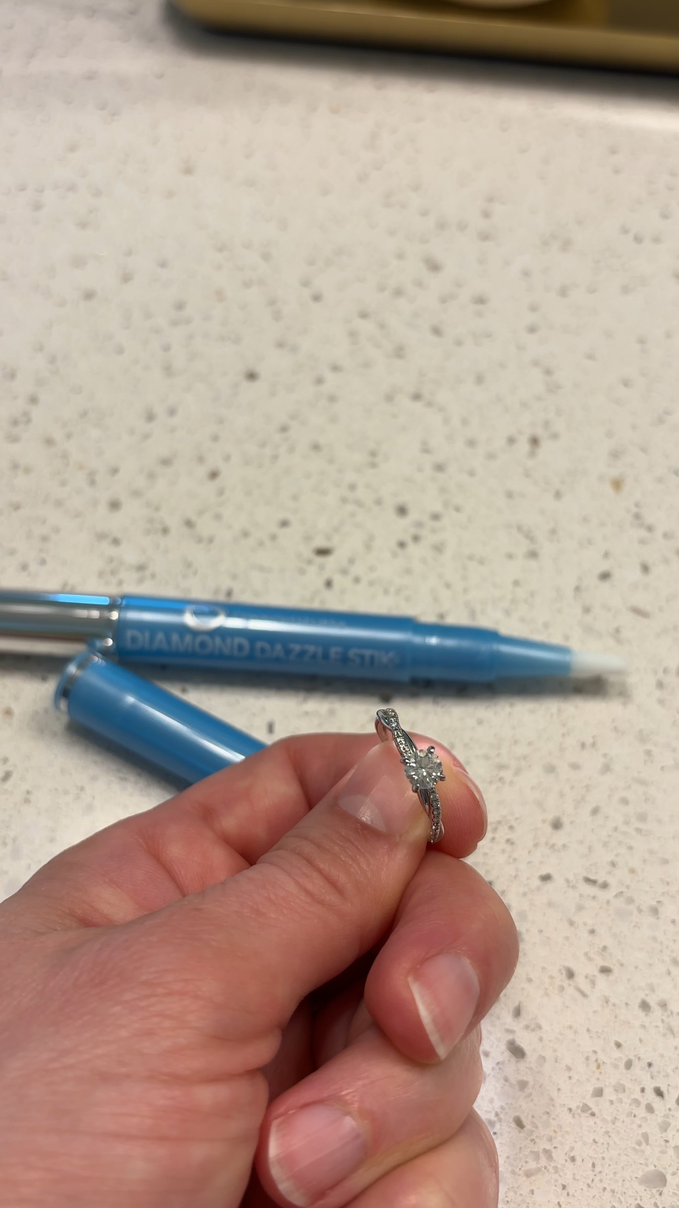 Diamond ring cleaner / jewelry polish 

#LTKVideo #LTKstyletip #LTKover40