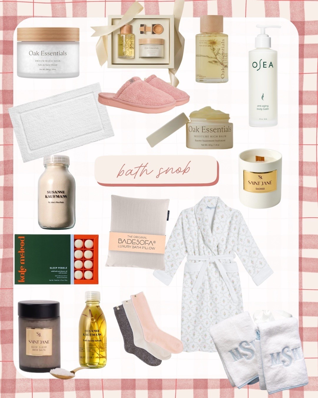 GIFT GUIDE: bath snob

#LTKHoliday #LTKGiftGuide #LTKselfcare