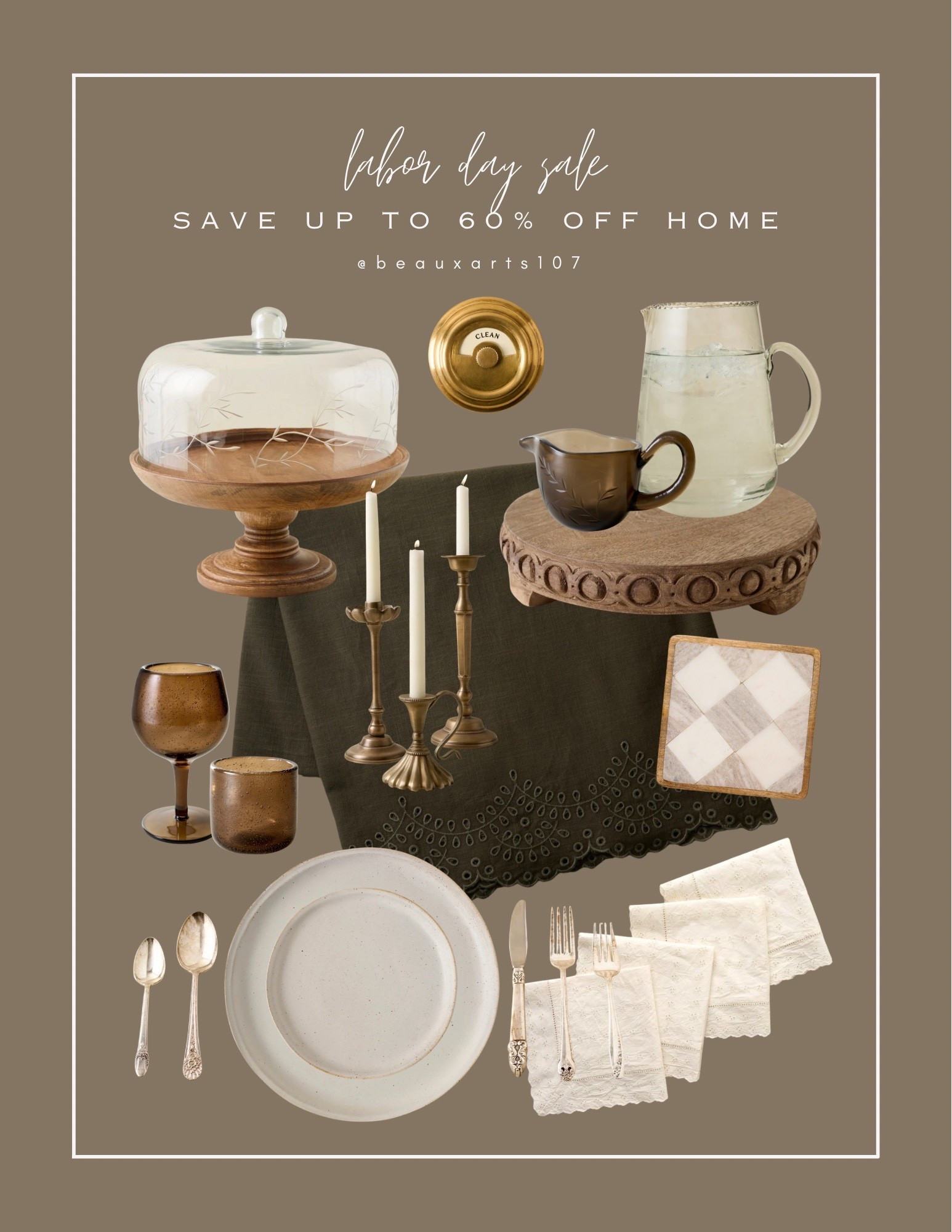 Save up to 60% off sitewide for the Labor Day sale!

#LTKHome #LTKSaleAlert