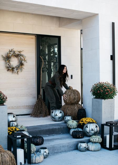October is just a couple days away! There’s still plenty of time to get your Halloween porch decor. Most of these items are still available! I love these pumpkins! All of them! Pottery Barn. 

#LTKSeasonal #LTKhome #LTKHalloween