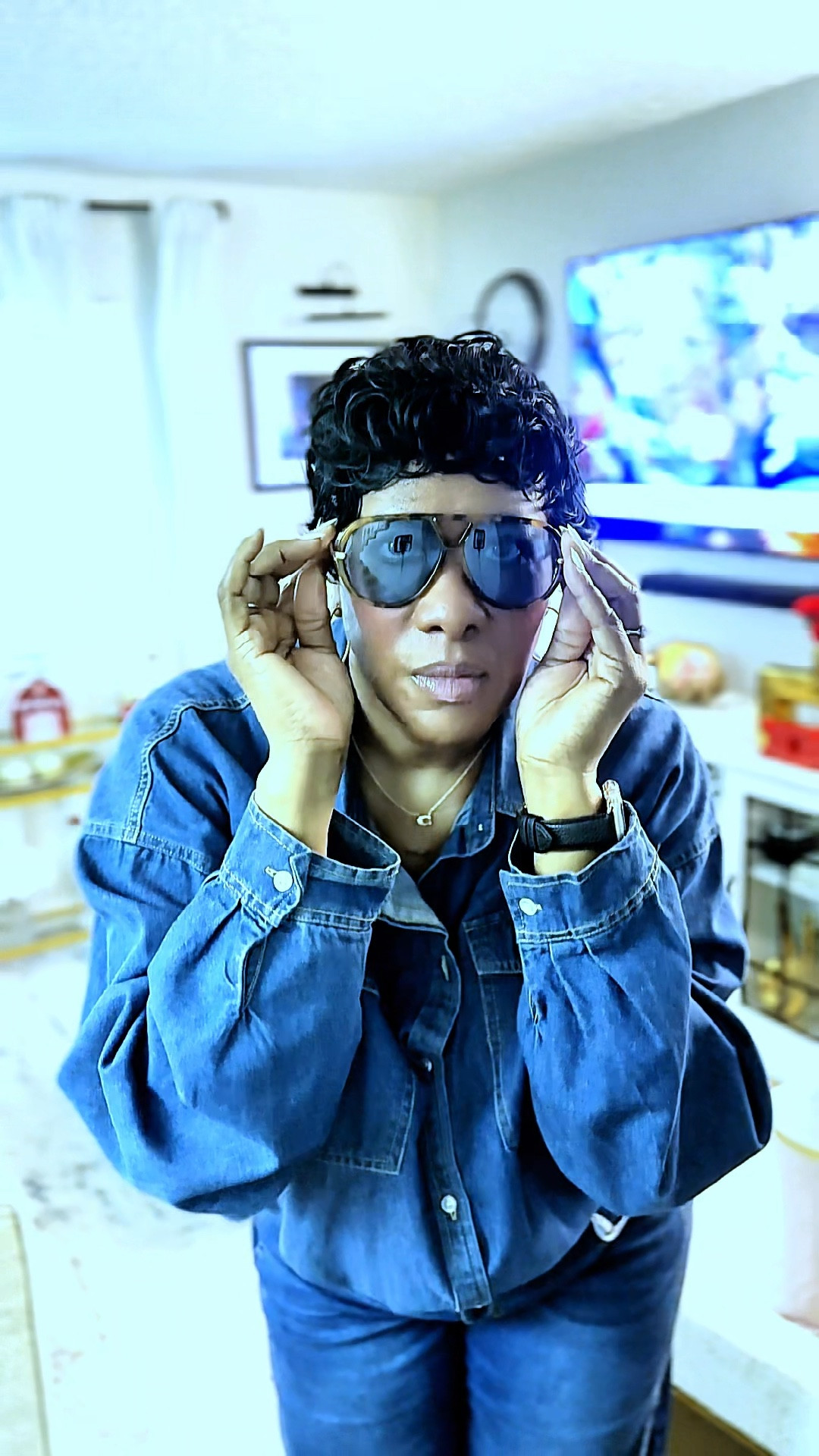 Denim on Denim 
denim fashion, women denim style, modern 

#denim #streewesr

#LTKootd #LTKdayinmylife #LTKgrwm